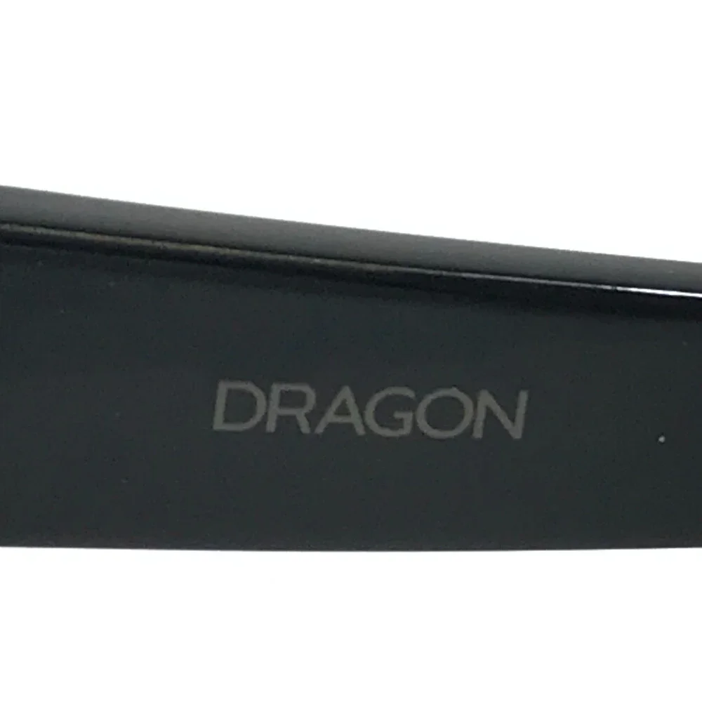 Dragon Eyeglasses Frame DR RUNE XL ION 011 Shiny Black Square Full Rim 60-18-135